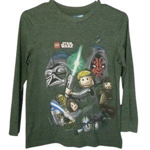 Old Navy Kids Star Wars Lego Long Sleeve Graphic Tee Shirt - Medium